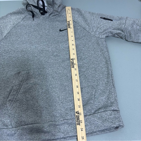 Nike Men's Therma-Fit Hoodie Sweatshirt Small Gray Athletic Athleisure Gym - Picture 9 of 10